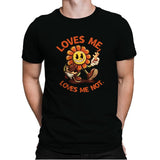 Loves Me - Mens Premium T-Shirts RIPT Apparel Small / Black