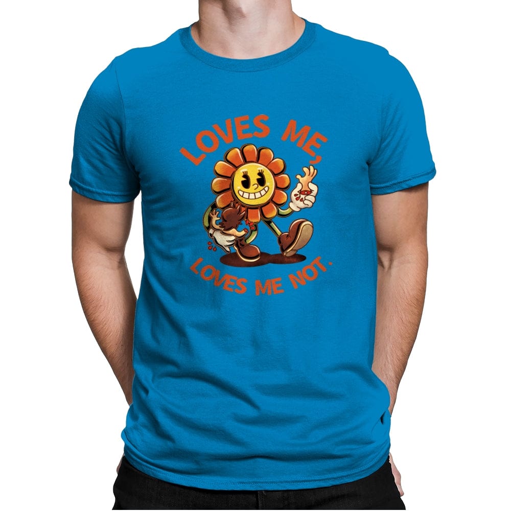 Loves Me - Mens Premium T-Shirts RIPT Apparel Small / Turqouise