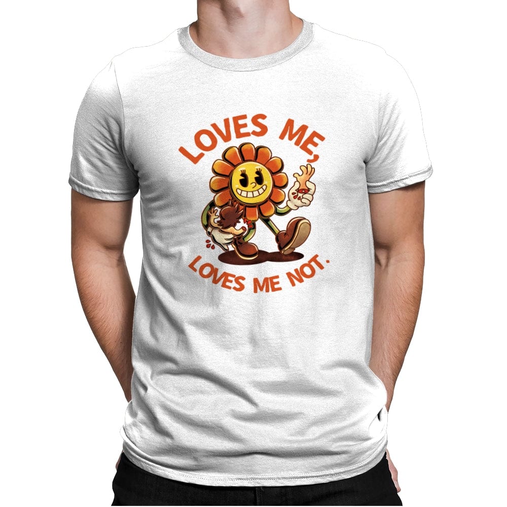 Loves Me - Mens Premium T-Shirts RIPT Apparel Small / White