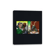 Low Key Yelling - Canvas Wraps Canvas Wraps RIPT Apparel 8x10 / Black