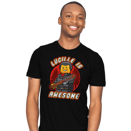 Lucille is Awesome - Mens T-Shirts RIPT Apparel