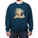 Lucky Doctor 13 - Crew Neck Sweatshirt Crew Neck Sweatshirt RIPT Apparel