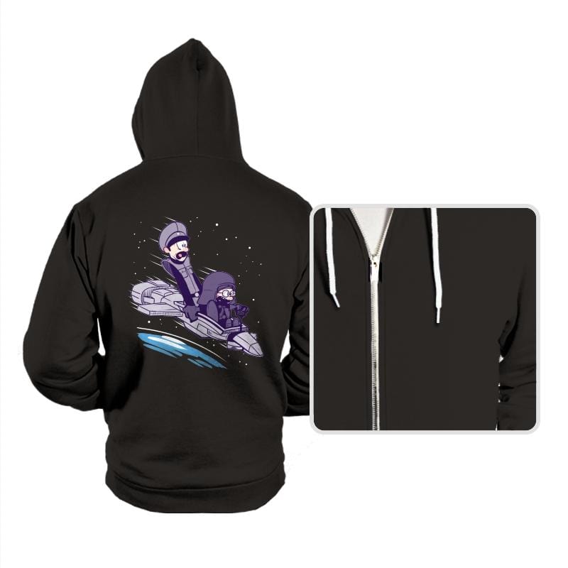 Ludicrous Speed - Hoodies Hoodies RIPT Apparel Small / Black