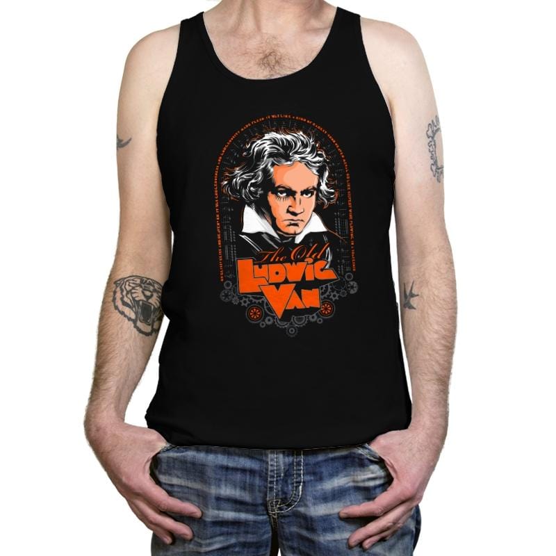 Ludwig Van - Tanktop Tanktop RIPT Apparel X-Small / Black
