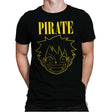 Luffy Pirate - Mens Premium T-Shirts RIPT Apparel Small / Black