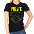 Luffy Pirate - Womens T-Shirts RIPT Apparel Small / Black