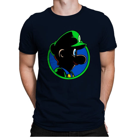 Luigi Tracy - Mens Premium T-Shirts RIPT Apparel Small / Midnight Navy