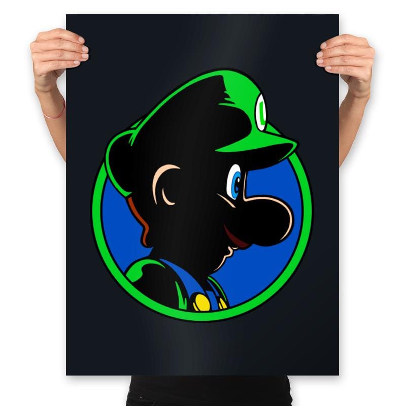 Luigi Tracy - Prints Posters RIPT Apparel 18x24 / Black