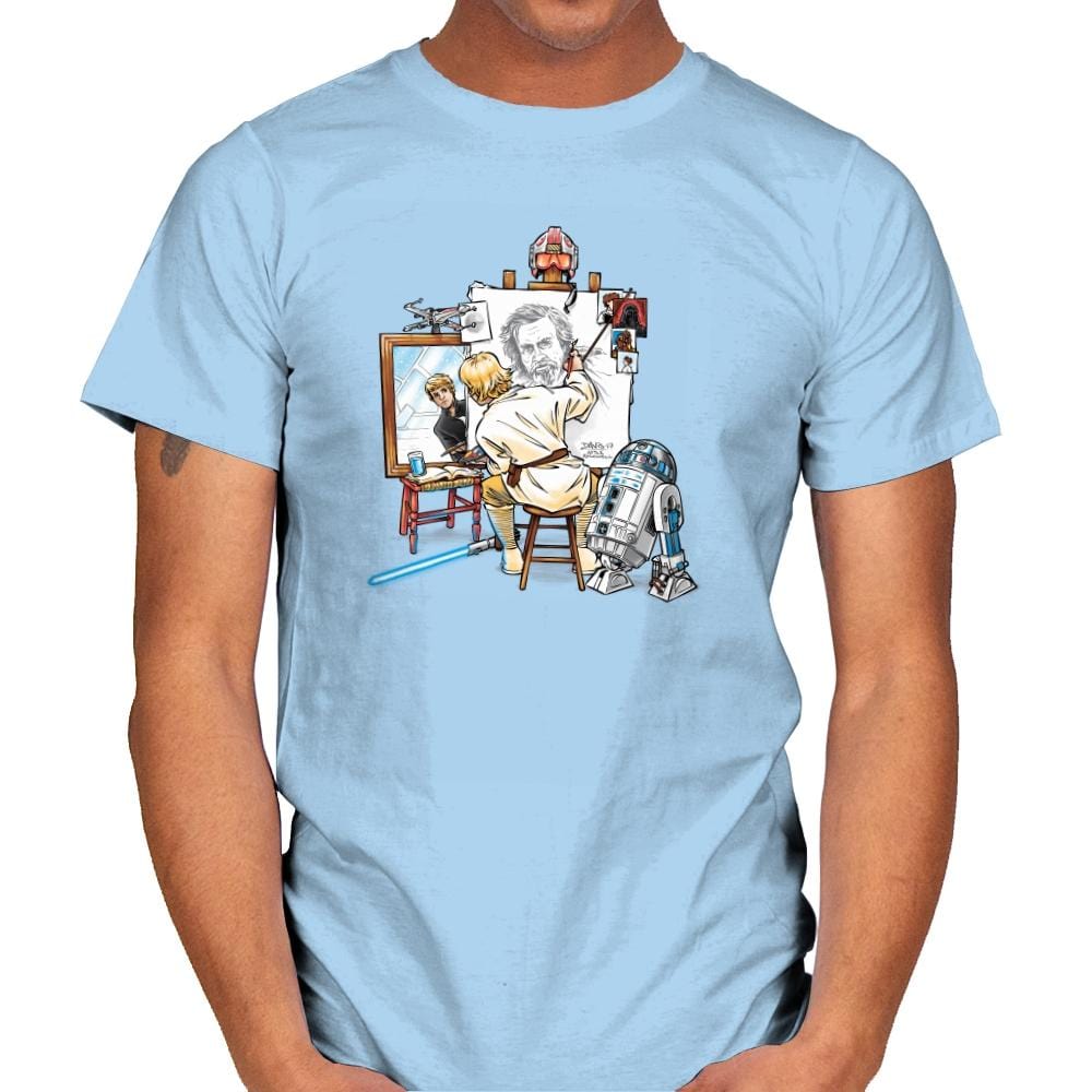 Luke Rockwell Exclusive - Mens T-Shirts RIPT Apparel Small / Light Blue