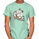 Luke Rockwell Exclusive - Mens T-Shirts RIPT Apparel Small / Mint Green