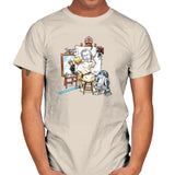 Luke Rockwell Exclusive - Mens T-Shirts RIPT Apparel Small / Natural