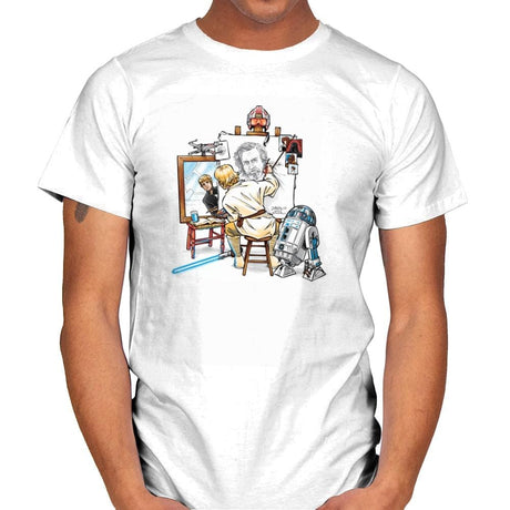 Luke Rockwell Exclusive - Mens T-Shirts RIPT Apparel Small / White