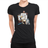 Luke Rockwell Exclusive - Womens Premium T-Shirts RIPT Apparel Small / Black