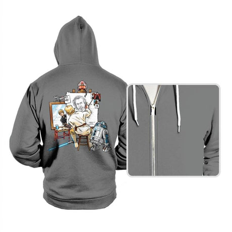 Luke Rockwell Reprint - Hoodies Hoodies RIPT Apparel Small / Athletic Heather
