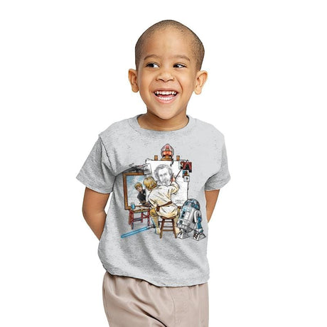 Luke Rockwell Reprint - Youth T-Shirts RIPT Apparel X-small / Sport grey