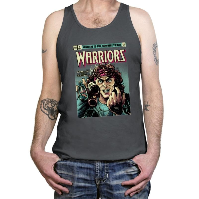Luther's Call - Anytime - Tanktop Tanktop RIPT Apparel X-Small / Charcoal