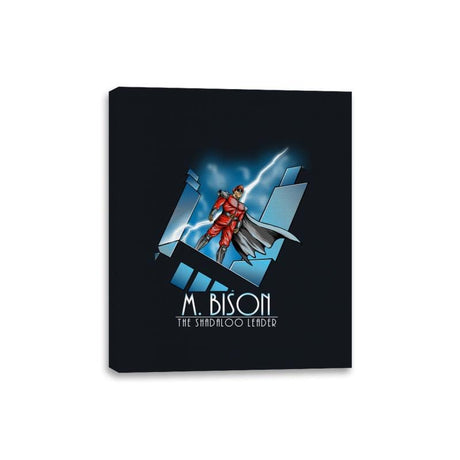 M. Bison - Canvas Wraps Canvas Wraps RIPT Apparel 8x10 / Black