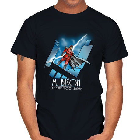 M. Bison - Mens T-Shirts RIPT Apparel Small / Black