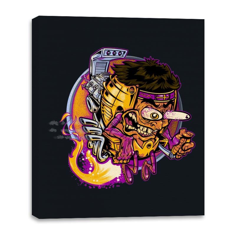 M.O.F.I.N.K - Canvas Wraps Canvas Wraps RIPT Apparel 16x20 / Black