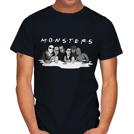 M·O·N·S·T·E·R·S - Mens T-Shirts RIPT Apparel Small / Black