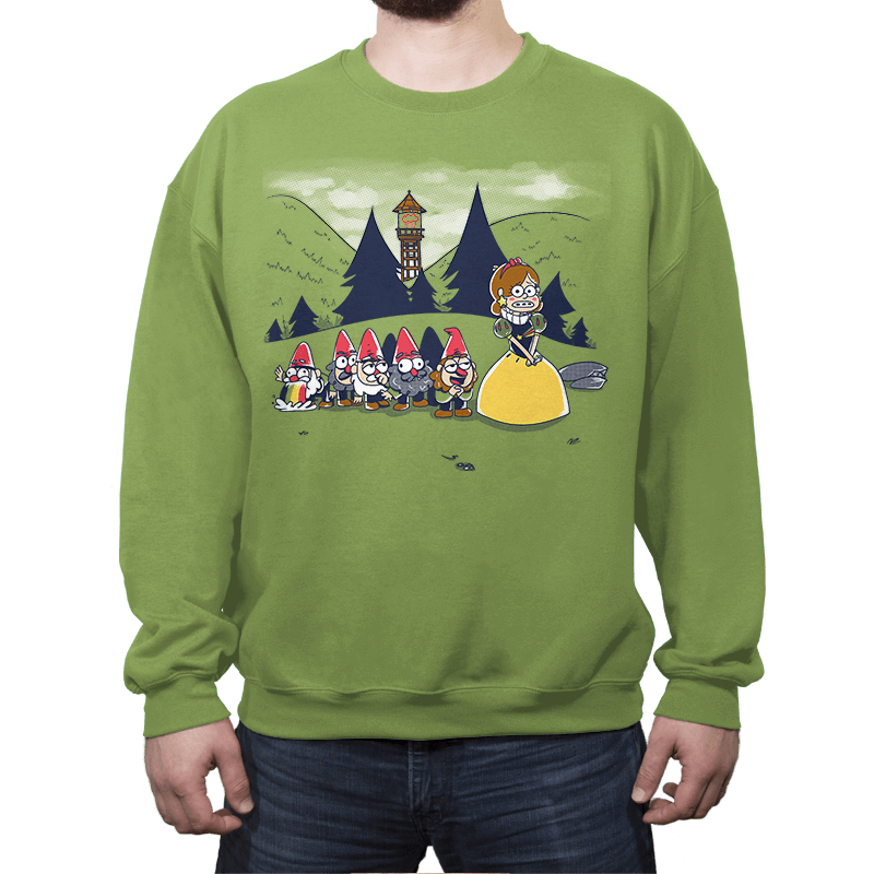 Mabel and the Seven Gnomes - Crew Neck Sweatshirt Crew Neck Sweatshirt RIPT Apparel
