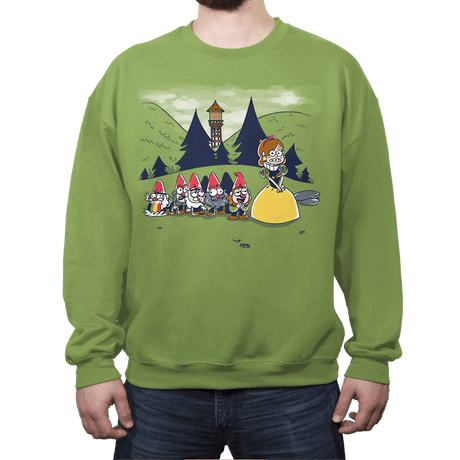 Mabel and the Seven Gnomes - Crew Neck Sweatshirt Crew Neck Sweatshirt RIPT Apparel