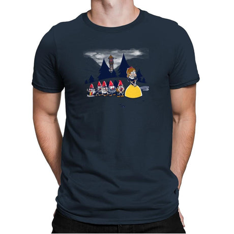 Mabel and the Seven Gnomes Exclusive - Mens Premium T-Shirts RIPT Apparel Small / Indigo