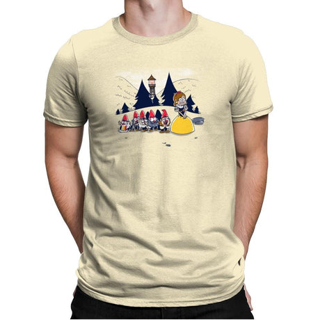 Mabel and the Seven Gnomes Exclusive - Mens Premium T-Shirts RIPT Apparel Small / Natural