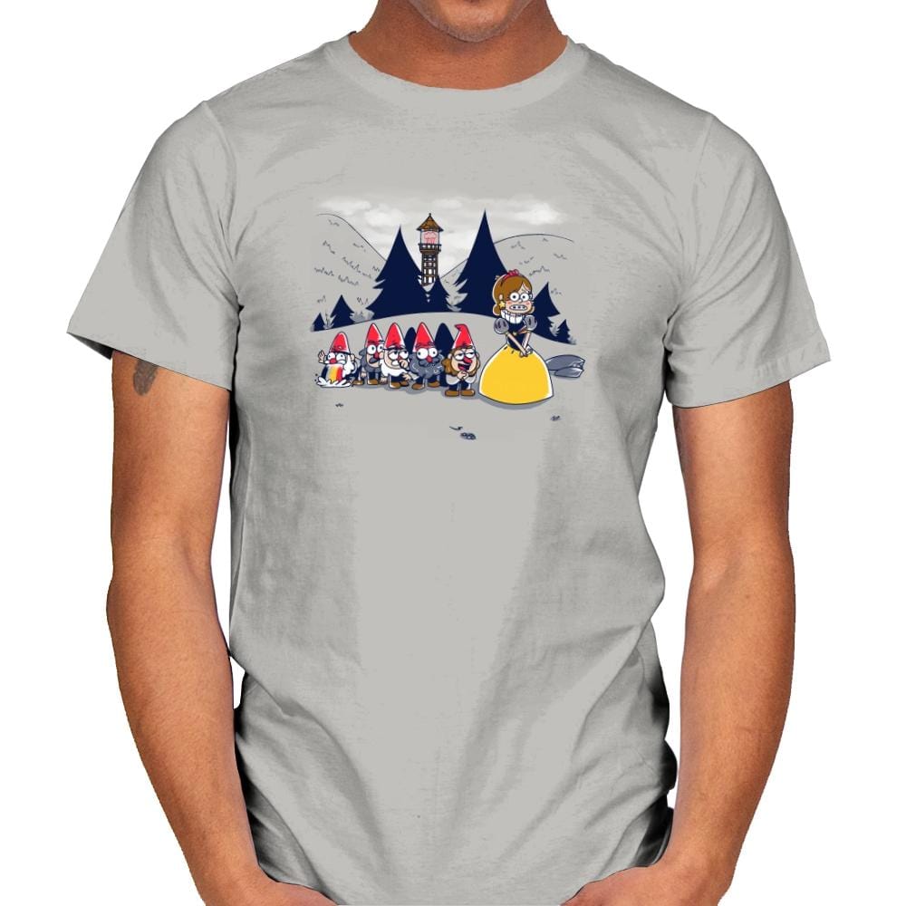 Mabel and the Seven Gnomes Exclusive - Mens T-Shirts RIPT Apparel Small / Ice Grey