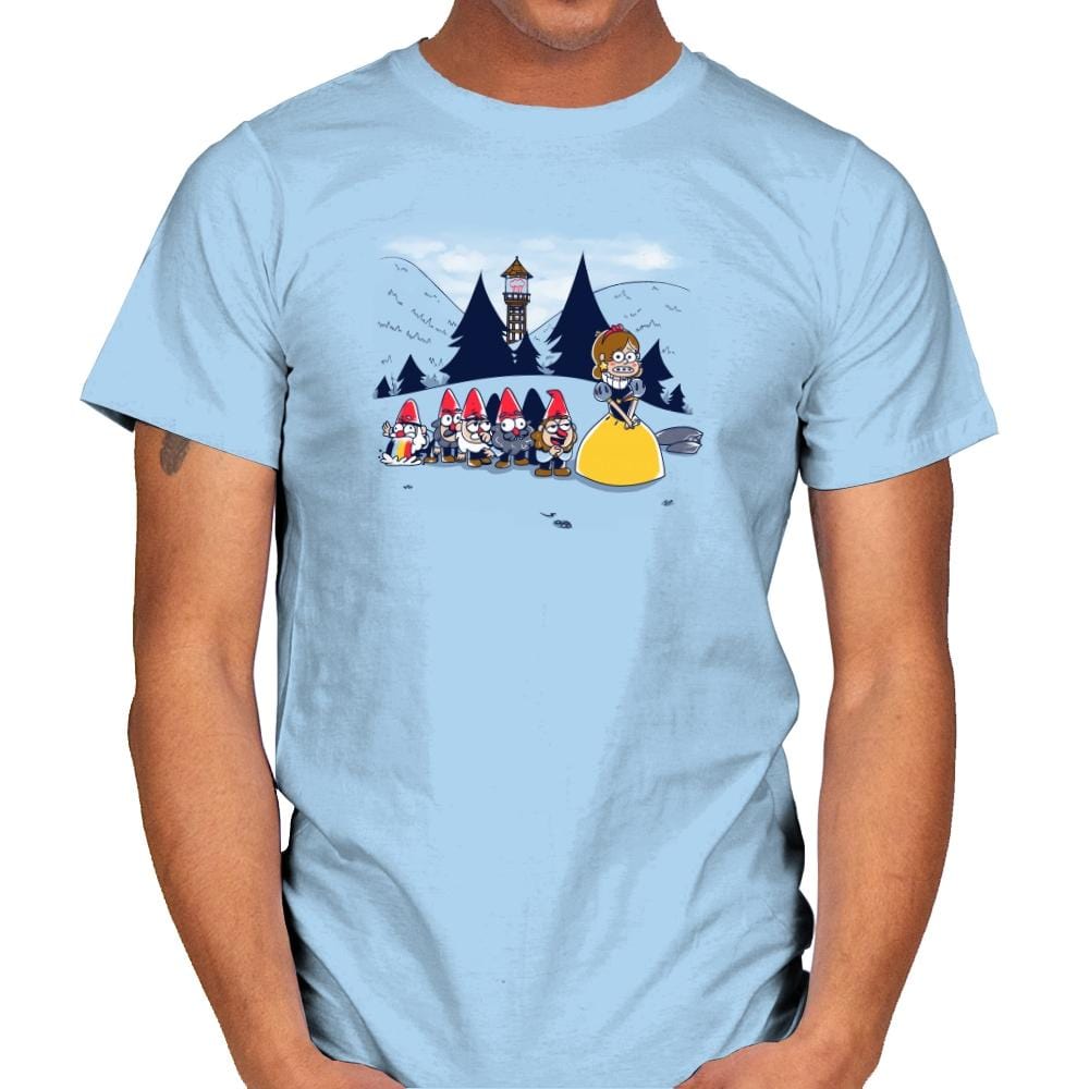 Mabel and the Seven Gnomes Exclusive - Mens T-Shirts RIPT Apparel Small / Light Blue