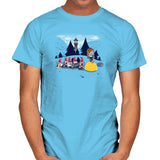 Mabel and the Seven Gnomes Exclusive - Mens T-Shirts RIPT Apparel Small / Sky