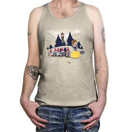 Mabel and the Seven Gnomes Exclusive - Tanktop Tanktop RIPT Apparel X-Small / Oatmeal Triblend