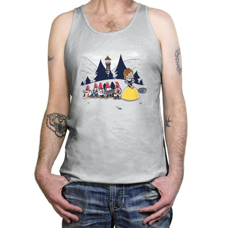 Mabel and the Seven Gnomes Exclusive - Tanktop Tanktop RIPT Apparel X-Small / Silver
