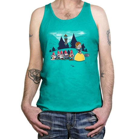 Mabel and the Seven Gnomes Exclusive - Tanktop Tanktop RIPT Apparel X-Small / Teal