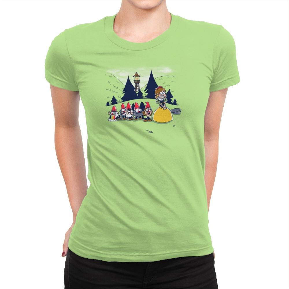 Mabel and the Seven Gnomes Exclusive - Womens Premium T-Shirts RIPT Apparel 3x-large / Mint