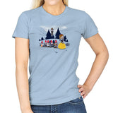 Mabel and the Seven Gnomes Exclusive - Womens T-Shirts RIPT Apparel Small / Light Blue