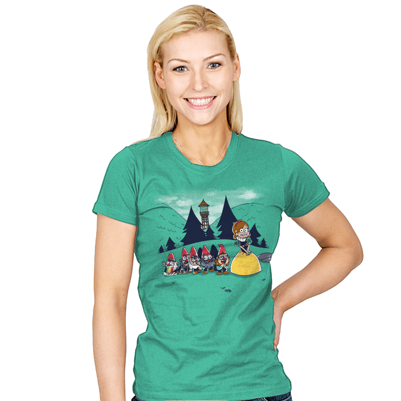 Mabel and the Seven Gnomes - Womens T-Shirts RIPT Apparel