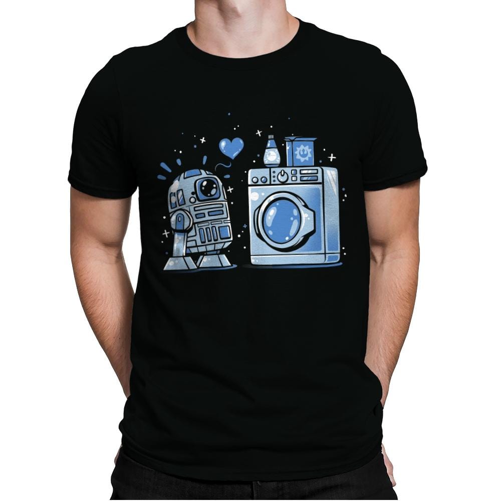 Machine Love - Mens Premium T-Shirts RIPT Apparel Small / Black