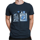 Machine Love - Mens Premium T-Shirts RIPT Apparel Small / Indigo