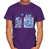 Machine Love - Mens T-Shirts RIPT Apparel Small / Purple