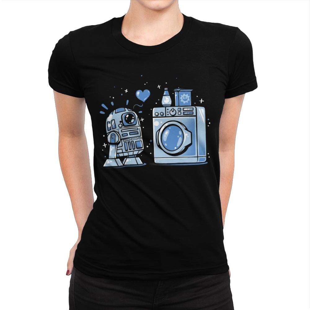 Machine Love - Womens Premium T-Shirts RIPT Apparel Small / Indigo