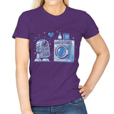 Machine Love - Womens T-Shirts RIPT Apparel Small / Purple