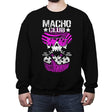 Macho Club  - Crew Neck Sweatshirt Crew Neck Sweatshirt RIPT Apparel Small / Black