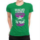 MACHO CLUB Exclusive - Womens Premium T-Shirts RIPT Apparel Small / Kelly Green