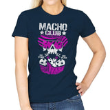 MACHO CLUB Exclusive - Womens T-Shirts RIPT Apparel Small / Navy