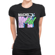 Macho TV - Womens Premium T-Shirts RIPT Apparel Small / Black