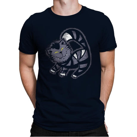 Mad Cat - Mens Premium T-Shirts RIPT Apparel Small / Midnight Navy