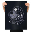 Mad Cat - Prints Posters RIPT Apparel 18x24 / Black