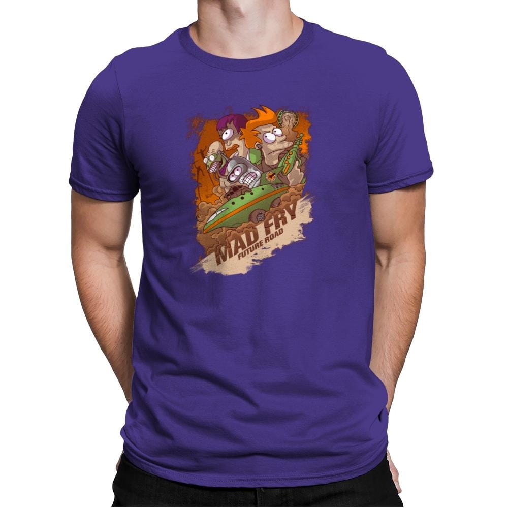Mad Fry Exclusive - Mens Premium T-Shirts RIPT Apparel Small / Purple Rush