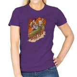 Mad Fry Exclusive - Womens T-Shirts RIPT Apparel Small / Purple